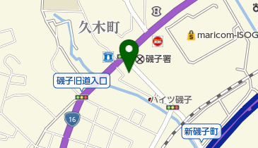 磯子消防署の地図画像