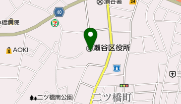 瀬谷消防署の地図画像