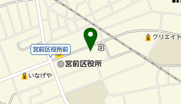 宮前消防署の地図画像