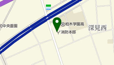 大和市消防署の地図画像