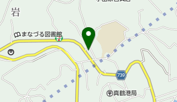 湯河原町消防署真鶴分署の地図画像