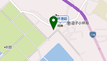 逗子消防署小坪分署の地図画像