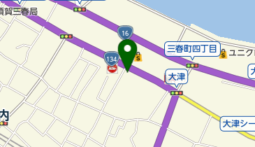 中央消防署三春町出張所の地図画像