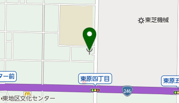 座間市消防署東分署の地図画像