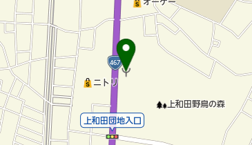 大和市消防署南分署の地図画像