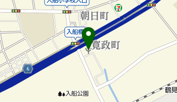 鶴見消防署入船消防出張所の地図画像