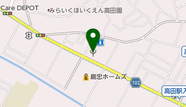 港北消防署高田消防出張所の地図画像