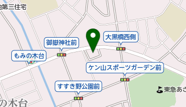 青葉消防署すすき野消防出張所の地図画像