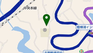 相模原市津久井消防署藤野分署の地図画像