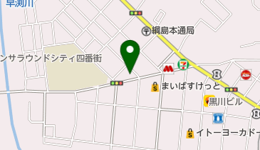 港北消防署綱島消防出張所の地図画像