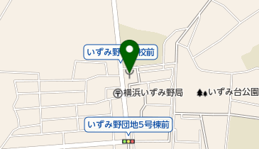 泉消防署いずみ野消防出張所の地図画像