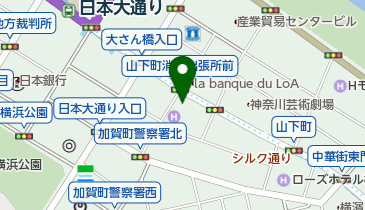 中消防署山下町消防出張所の地図画像