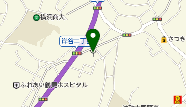 鶴見消防署岸谷消防出張所の地図画像