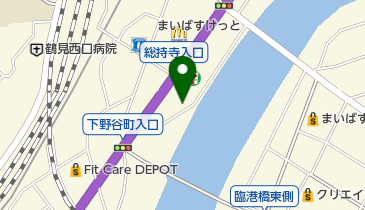 鶴見消防署生麦消防出張所の地図画像