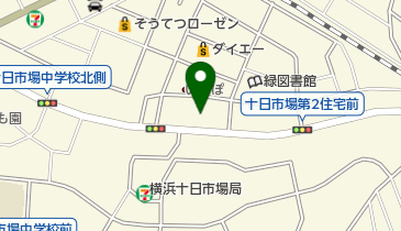 緑消防署十日市場消防出張所の地図画像