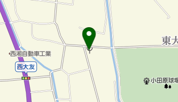 小田原消防署西大友出張所の地図画像