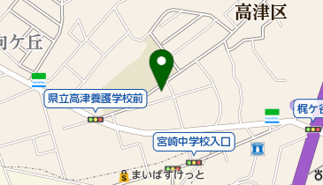 高津消防署梶ヶ谷出張所の地図画像