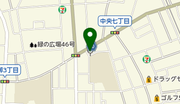大和市消防署柳橋出張所の地図画像