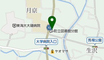 大磯町消防署国府分署の地図画像