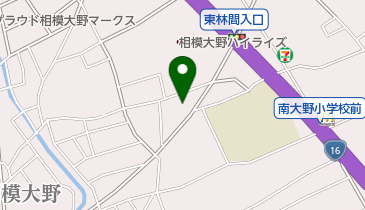 南消防署上鶴間分署の地図画像