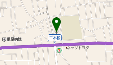 相模原市北消防署相原分署の地図画像