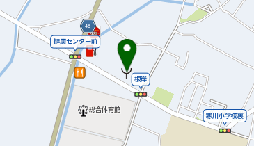 茅ヶ崎市消防署寒川分署の地図画像