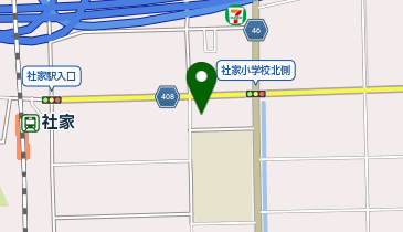 海老名市消防署南分署の地図画像