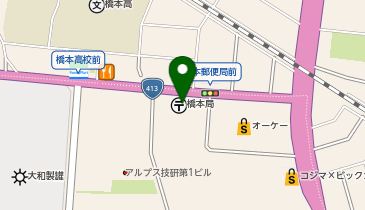 ゆうちょ銀行橋本店の地図画像