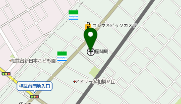 ゆうちょ銀行座間店の地図画像