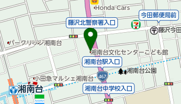 藤沢市湘南台文化センターこども館の地図画像