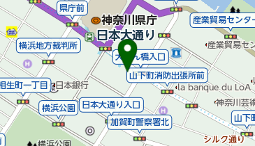 横浜都市発展記念館の地図画像