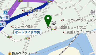 宮川香山眞葛ミュージアムの地図画像