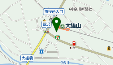 南足柄市女性センター図書室の地図画像