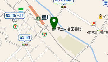 横浜市保土ヶ谷図書館の地図画像