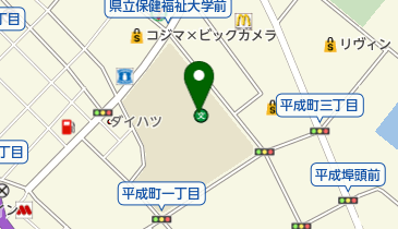 神奈川県立保健福祉大学附属図書館の地図画像