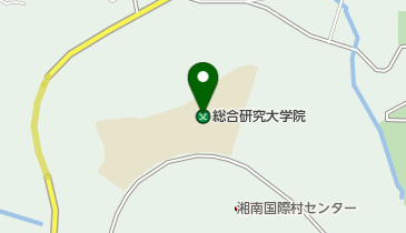 総合研究大学院大学附属図書館の地図画像