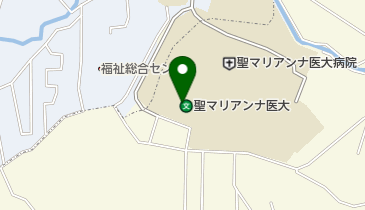 聖マリアンナ医科大学医学情報センター図書館の地図画像