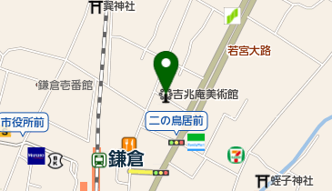 吉兆庵美術館の地図画像