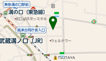 川崎市教育委員会文化財課地名資料室の地図画像