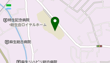 柿生郷土史料館の地図画像