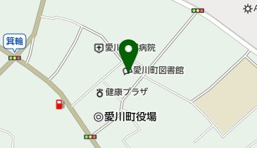 愛川町文化会館の地図画像