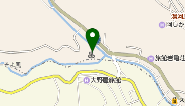 湯河原観光会館の地図画像