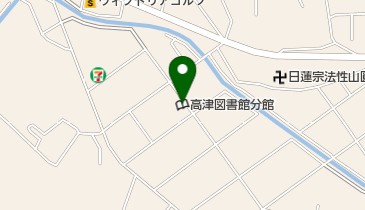 プラザ橘の地図画像