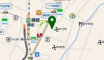 鎌倉生涯学習センターの地図画像