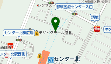 横浜YTJホールの地図画像