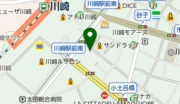 三井住友信託銀行川崎支店の地図画像