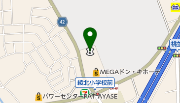 横浜銀行綾瀬支店の地図画像