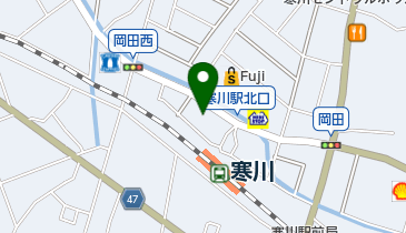 横浜銀行寒川支店の地図画像