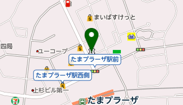横浜銀行たまプラーザ支店の地図画像