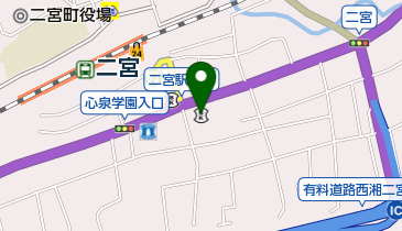 横浜銀行二宮支店の地図画像